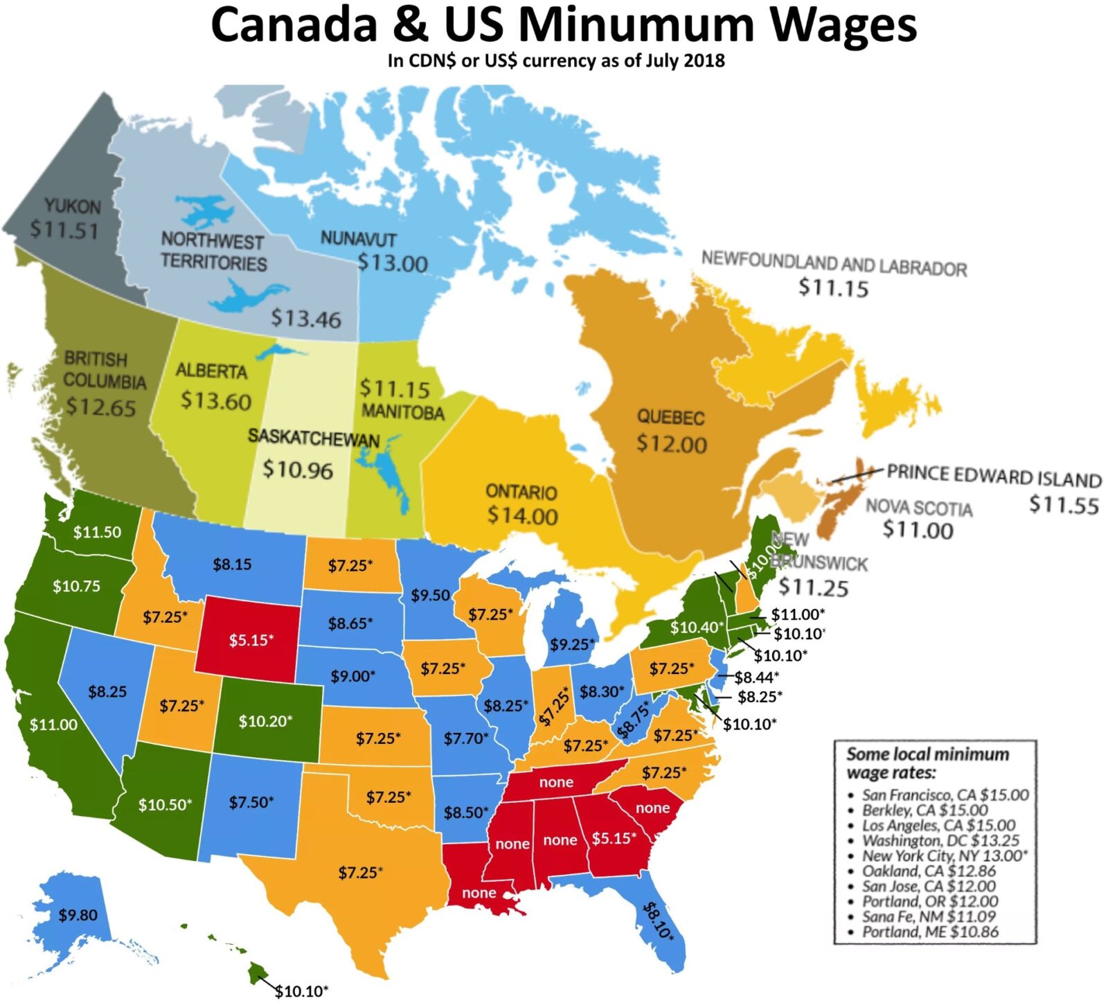 canada-us-minumum-wage-map-july-2018