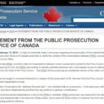 Director Of Public Prosecutions Canada SNC