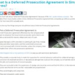What Is A Deferred Prosecution Agreement