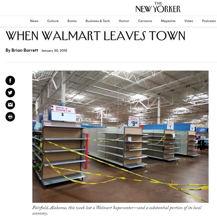 walmart-leaves small town