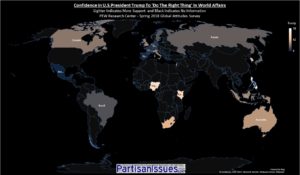 Confidence in U.S.President Trump To To 'The Right Thing' In World Affairs Map