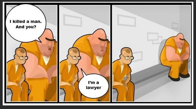 lawyer in prison joke