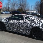 Cadillac ELR Test Mule - stop sign