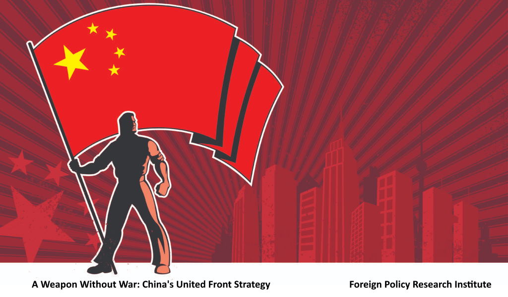 United Front Flag China War UF Policy