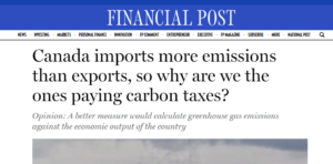Canada Imports More Emissions than it Exports - National Post