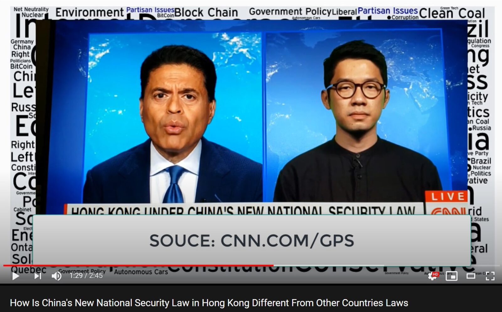 China hong kong Nathan Law National Security Law