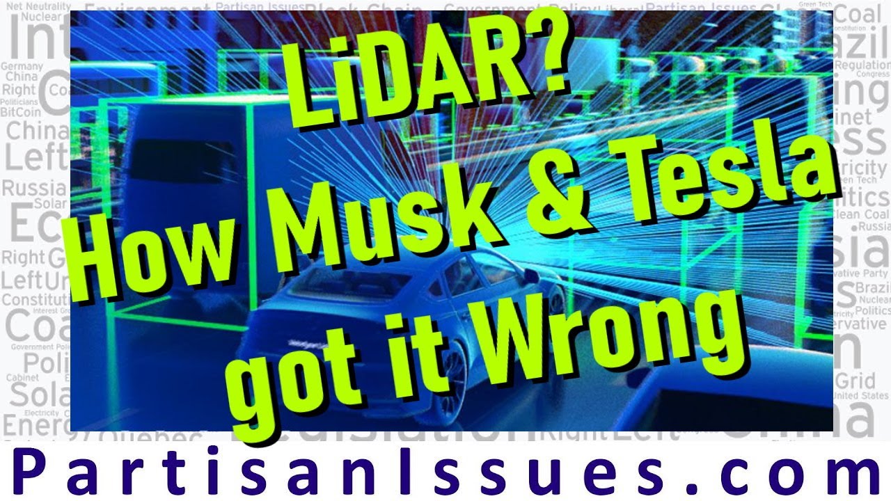 lidar - how elon musk and tesla got it wrong