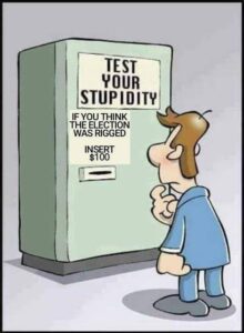 election stupiditiy test