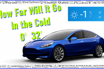 tesla model 3 sr plus how far will it go range anxiety in the cold