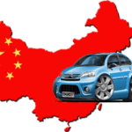 China Cars Graphic - Transparent