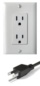 110v 15amp outlet and plug