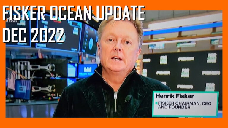 FISKER OCEAN UPDATE DEC 2022