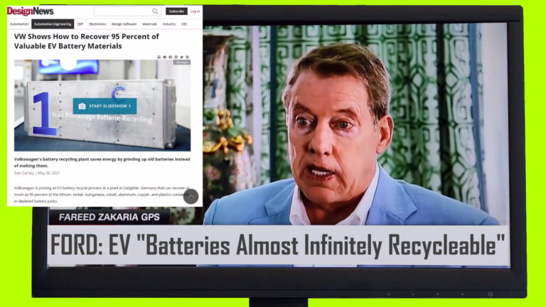 Bill Ford Explains Why EV Batteries Are Not An Environmental Problem