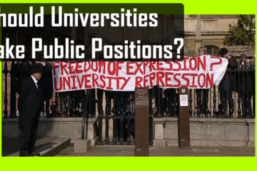 Should Universities Take Political Social Position
