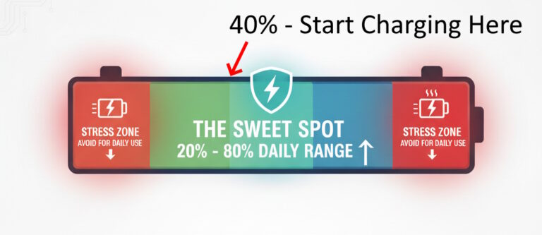 avoid small charges - charge at 40% battery on EV