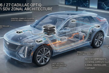 cadillac optiq Ultifi SDV Zonal Wiring - Simplified